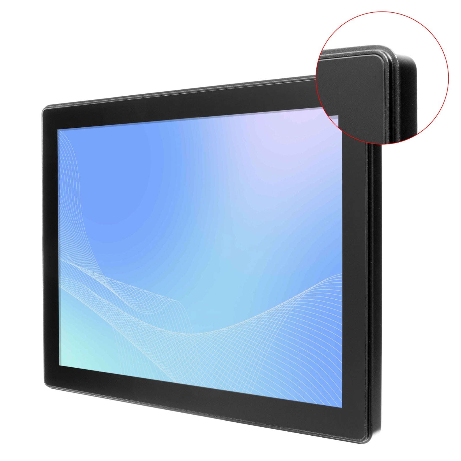 Front Mount Industrial Panel PC Capacitive Touch Fully Enclosed